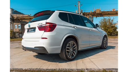 Dokładka BMW X3 F25 Facelift M-Pack Progi Gloss Black