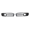 Fog Light Covers Audi A6 C6 Gloss Black
