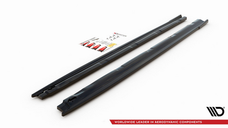 Diffuser Peugeot 208 II Side Skirts Gloss Black