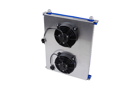 Cooling Plate TurboWorks for 30 rows Race Oil Cooler and 5 inch fan Dual