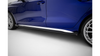 Side Skirts Audi A3 S-Line S3 8Y Facelift Street Pro Black + Gloss Flaps