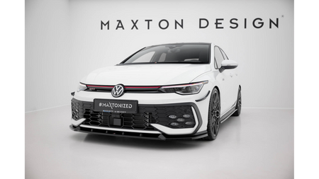 Splitter Volkswagen Golf GTI GTE R-Line Mk8 Facelift Front v.2