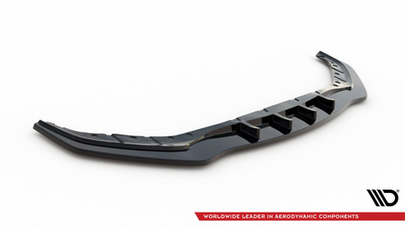 Splitter BMW 5 G30 G31 M-Pack przód v.1 Gloss Black