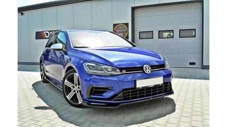 Splitter Volkswagen Golf 7 Facelift R Front v.2 Gloss Black