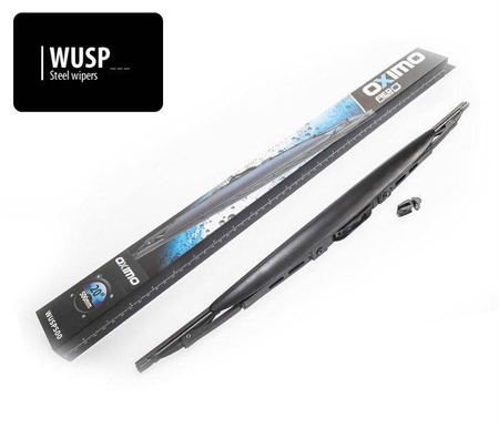 Frame type silicon wiperblade with spoiler 575 mm