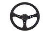 Steering wheel Pro 350mm offset:80mm Leather Black