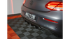 Diffuser Mercedes-Benz C W205 Rear Valance AMG-Line Gloss Black