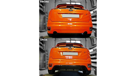 Diffuser Ford Focus II ST Rear Valance Gloss Black