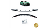 Diffuser BMW 4 F32 F33 F36 Front Bumper Gloss Black
