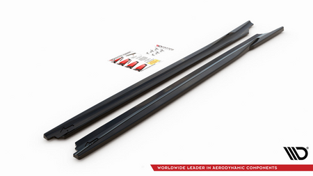 Diffuser BMW X1 F48 M-Pack Side Skirts Gloss Black