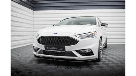 Splitter Ford Mondeo V Facelift Fusion II Facelift Front Pro Black-Red