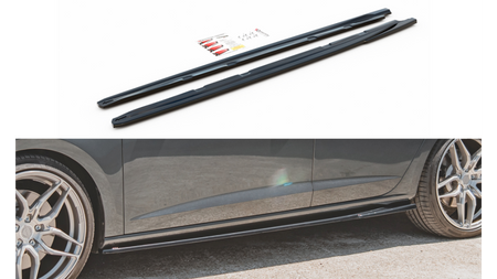 Diffuser Seat Leon Cupra FR III Facelift Side Skirts v.5 Gloss Black