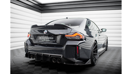 Zestaw splitterów BMW 2 G87 M-Pack Carbon