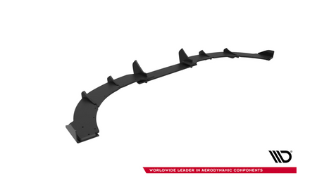 Dyfuzor Ford Focus ST Mk3 Facelift Tył Street Pro Red + Gloss Flaps