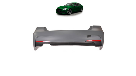 Zderzak BMW 3 F30 Tył z dyfuzorem