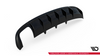 Diffuser Audi A4 S-Line B8 Rear Valance Version with a double exhaust tip on one side