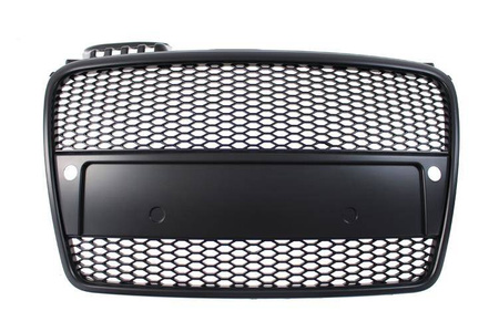 Grill Audi A4 B7 RS-Style Black PDC