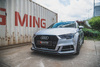 Splitter Audi A3 8V Facelift Front v.3 Gloss Black
