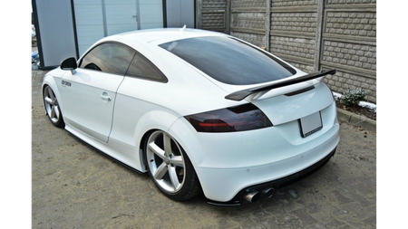 Splitter Audi TT 8J S-Line Tył Boczne Gloss Black