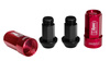 Forged wheel lug nuts D1Spec Heptagon 2in1 12x1,5 Red