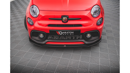 Splitter Fiat 500 Abarth I Facelift przód Gloss Black