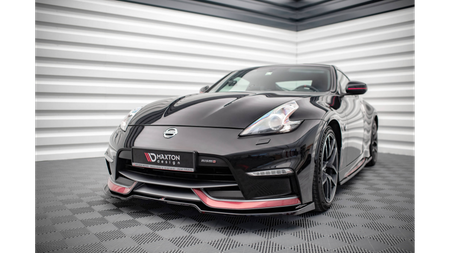 Splitter Nissan 370Z Nismo Facelift przód v.3 Gloss Black