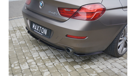 Splitter BMW 6 F06 Tył Środkowy Gloss Black
