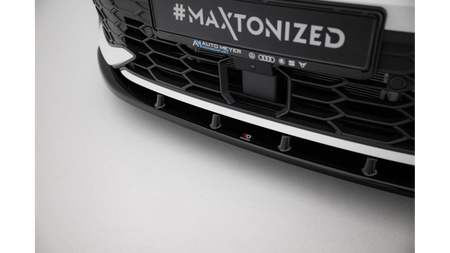 Splitter Volkswagen Golf GTI GTE R-Line Mk8 Facelift Front v.1