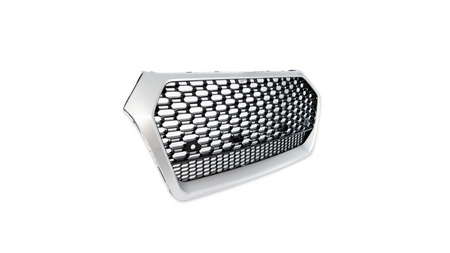 Grill Audi Q5 FY Silver Matt & Gloss Black