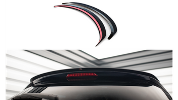 Spoiler Mazda 3 III Facelift Tył Gloss Black