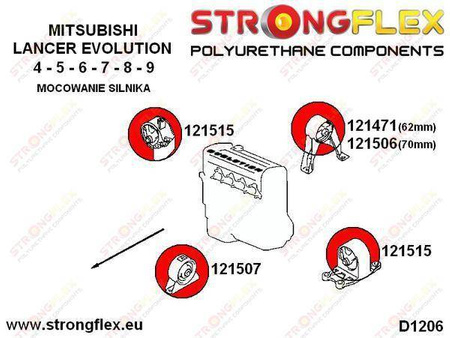 Full suspension bush kit