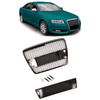 Grill Audi A6 C6 Gloss Black