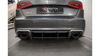 Diffuser Audi RS3 8V Sportback Rear Racing Durability v.1 Black