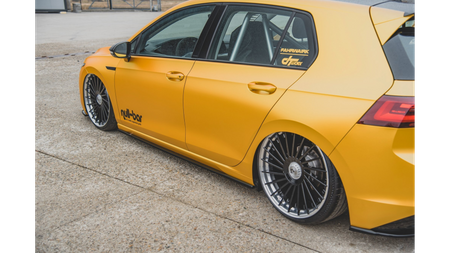 Diffuser Volkswagen Golf 8 Side Skirts v.1 Gloss Black