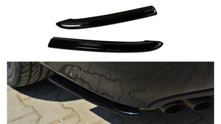 Splitter Audi A4 B8 Rear Side Gloss Black