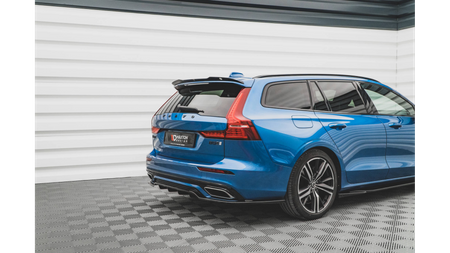 Przedłużenie Spoilera Volvo V60 R-Design II Gloss Black