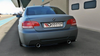 Splitter BMW 3 E92 M-Pack Tył Boczne Gloss Black