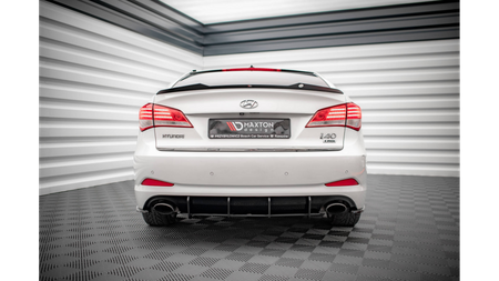Spoiler Cap Hyundai I40 I Gloss Black