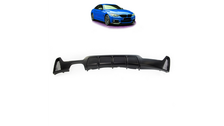 Diffuser BMW 4 F32 F33 F36 Rear Matt Black