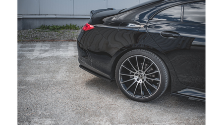 Splitter Mercedes-Benz CLS C257 Rear Central Gloss Black