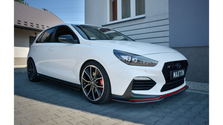 Splitter Hyundai I30 III N przód v.2 Gloss Black