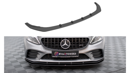 Splitter Mercedes-Benz C C205 C43 Facelift Front Pro Black-Red