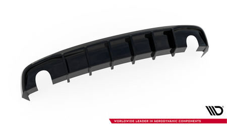 Diffuser Audi A5 8T Facelift S-Line Rear Valance Exhaust on both sides version