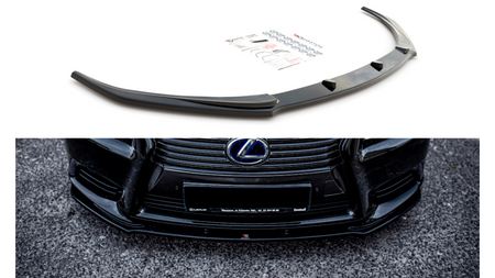 Splitter Lexus LS IV Facelift przód Gloss Black