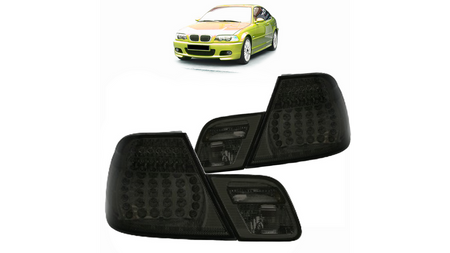 Lampy BMW 3 E46 Tył Led Smoke