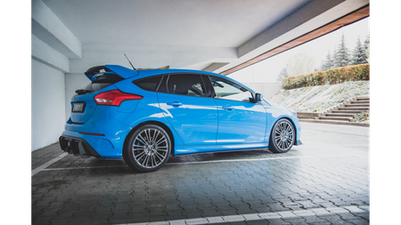 Diffuser Ford Focus III RS Side Skirts Racing Black-Red