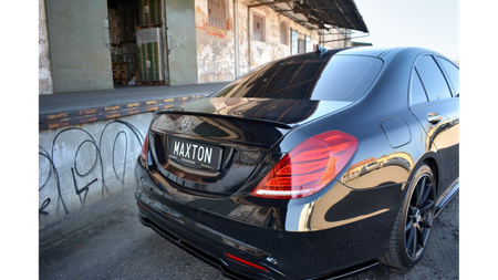 Spoiler Mercedes-Benz S W222 Tył Gloss Black