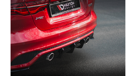 Diffuser Jaguar XE R-Dynamic X760 Facelift Rear Valance Gloss Black