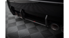 Diffuser BMW 2 G87 M-Pack Rear Street Pro Black-Red