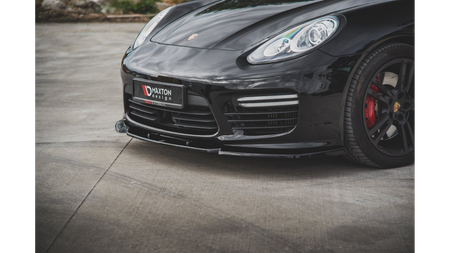 Splitter Porsche Panamera Turbo 970 Facelift Front v.1 Gloss Black